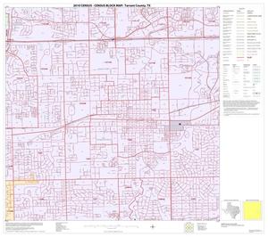 2010 Census County Block Map: Tarrant County, Block 39