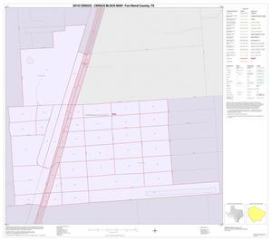 Primary view of object titled '2010 Census County Block Map: Fort Bend County, Inset J01'.