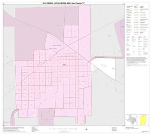2010 Census County Block Map: Hunt County, Inset A01