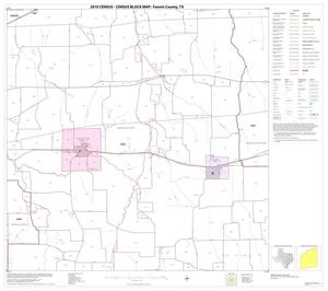 2010 Census County Block Map: Fannin County, Block 10