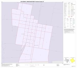 2010 Census County Block Map: Freestone County, Inset B01
