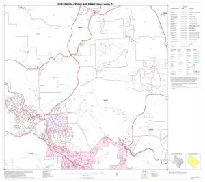 2010 Census County Block Map: Hays County, Block 8