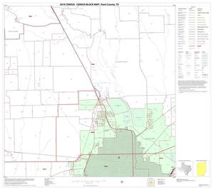 2010 Census County Block Map: Hunt County, Block 10