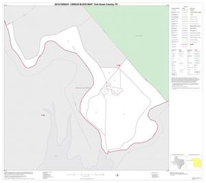 2010 Census County Block Map: Tom Green County, Inset D01