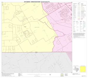 2010 Census County Block Map: Tarrant County, Block 62