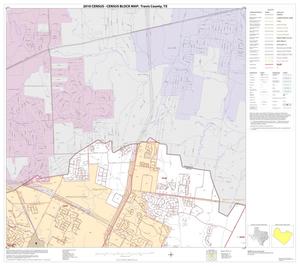 2010 Census County Block Map: Travis County, Block 10