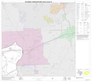 2010 Census County Block Map: Navarro County, Block 10