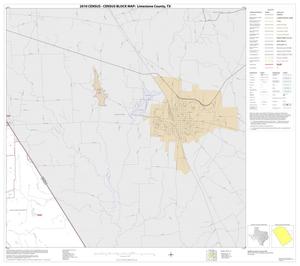 Primary view of object titled '2010 Census County Block Map: Limestone County, Block 10'.
