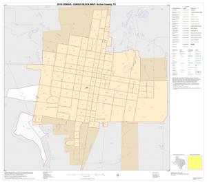2010 Census County Block Map: Archer County, Inset B01