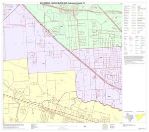2010 Census County Block Map: Galveston County, Block 33