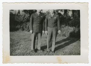 [Two Soldiers in Formal Dress]
