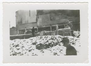 [Photograph of Snow Covered Ruins]