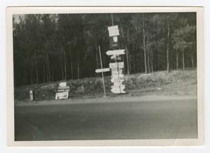 [Photograph of Road Signs]