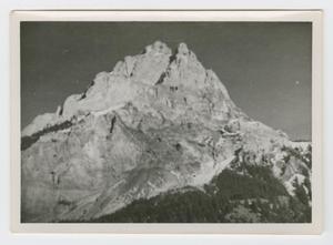 Primary view of object titled '[A Peak of the Bavarian Alps]'.