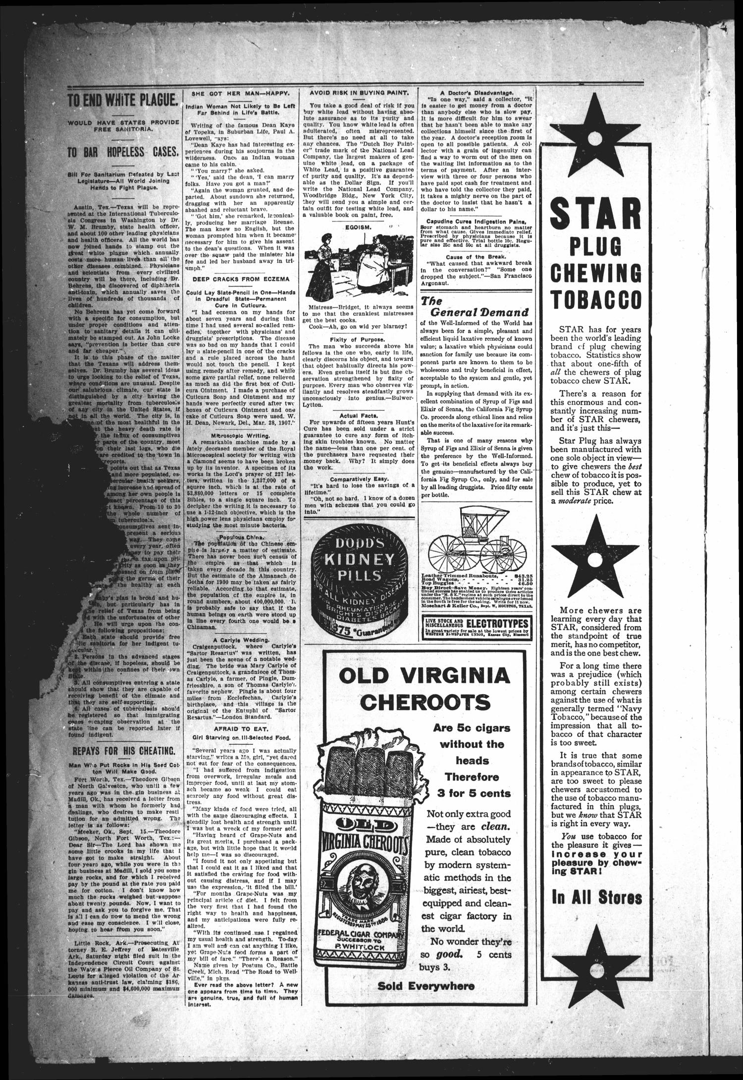 The Montgomery Chronicle Montgomery Tex Vol 2 No 47 Ed 1