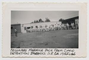 [Prisoners Marching at Detention Barracks]
