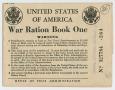 Thumbnail image of item number 1 in: '[War Ration Book One: Mary Lou Thop]'.