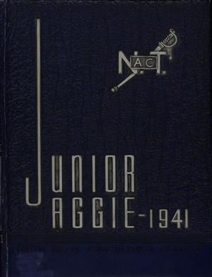 Primary view of object titled 'The Junior Aggie, Yearbook of North Texas Agricultural College, 1941'.