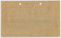 Thumbnail image of item number 2 in: '[Authorization for Allotment of Pay]'.