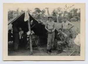 [Soldiers Outside Tent]