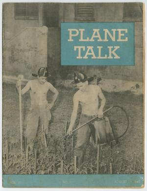 Primary view of object titled '[Plane Talk, Vol. 1, Number 10, August 11, 1945]'.
