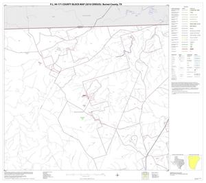 Primary view of object titled 'P.L. 94-171 County Block Map (2010 Census): Burnet County, Block 2'.