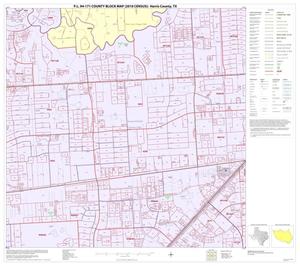 P.L. 94-171 County Block Map (2010 Census): Harris County, Block 215