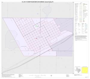 P.L. 94-171 County Block Map (2010 Census): Carson County, Inset C01