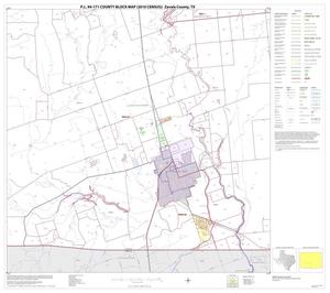 P.L. 94-171 County Block Map (2010 Census): Zavala County, Block 10