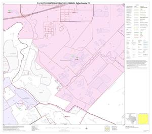 P.L. 94-171 County Block Map (2010 Census): Dallas County, Block 61