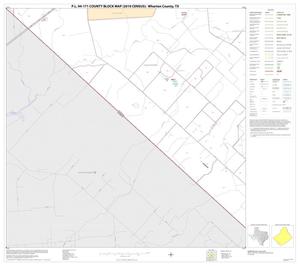 P.L. 94-171 County Block Map (2010 Census): Wharton County, Block 36