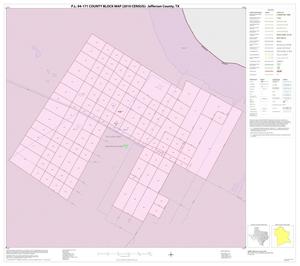 Primary view of object titled 'P.L. 94-171 County Block Map (2010 Census): Jefferson County, Inset H01'.