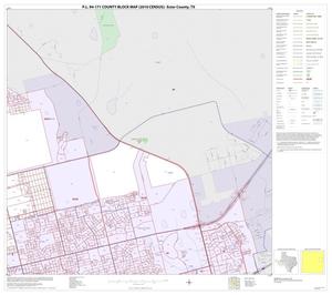 P.L. 94-171 County Block Map (2010 Census): Ector County, Inset B02