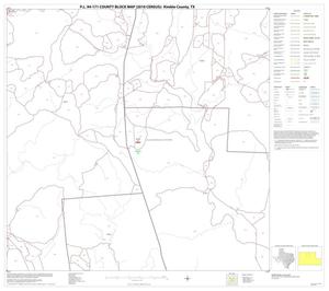 Primary view of object titled 'P.L. 94-171 County Block Map (2010 Census): Kimble County, Block 8'.