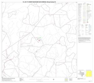 P.L. 94-171 County Block Map (2010 Census): Kinney County, Block 14