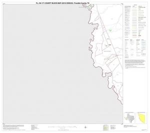 P.L. 94-171 County Block Map (2010 Census): Presidio County, Block 39