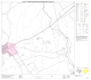 P.L. 94-171 County Block Map (2010 Census): Milam County, Block 19