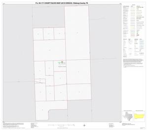 Primary view of object titled 'P.L. 94-171 County Block Map (2010 Census): Kleberg County, Inset B01'.