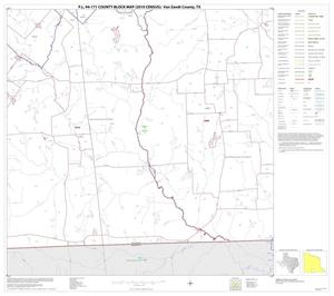 P.L. 94-171 County Block Map (2010 Census): Van Zandt County, Block 22