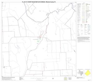 P.L. 94-171 County Block Map (2010 Census): Wharton County, Block 21