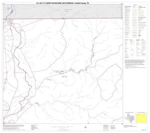 P.L. 94-171 County Block Map (2010 Census): Uvalde County, Block 2