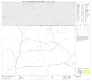 P.L. 94-171 County Block Map (2010 Census): Sutton County, Block 5