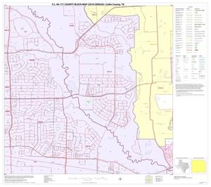P.L. 94-171 County Block Map (2010 Census): Collin County, Block 85