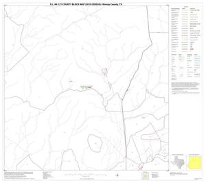 P.L. 94-171 County Block Map (2010 Census): Kinney County, Block 8