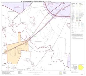 P.L. 94-171 County Block Map (2010 Census): Bexar County, Block 50