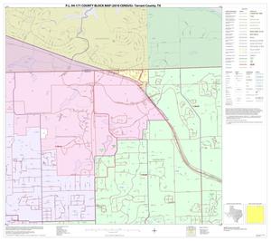 P.L. 94-171 County Block Map (2010 Census): Tarrant County, Block 6