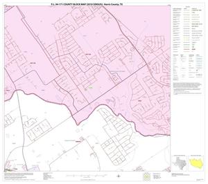 P.L. 94-171 County Block Map (2010 Census): Harris County, Block 53