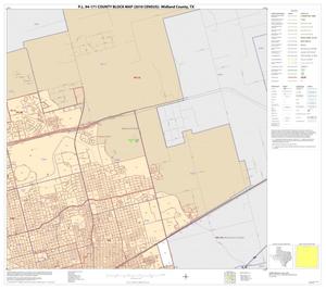 P.L. 94-171 County Block Map (2010 Census): Midland County, Inset A02