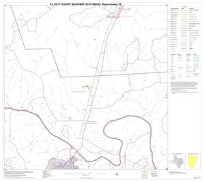 Primary view of object titled 'P.L. 94-171 County Block Map (2010 Census): Blanco County, Block 6'.