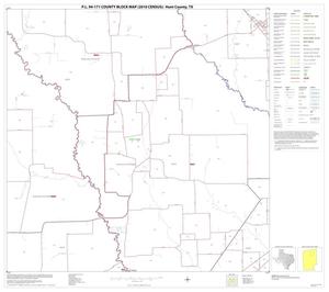 P.L. 94-171 County Block Map (2010 Census): Hunt County, Block 7